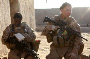 Female Marines in Operation ENDURING FREEDOM