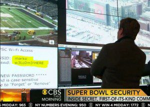 Super bowl security wifi