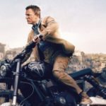 Bond on Motorcycle